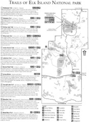 Elk Island National Park Trail Map