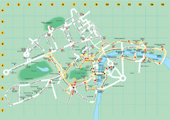 Ensignbus Sightseeing Bus Route Example Map