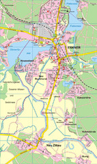 Erkner Map