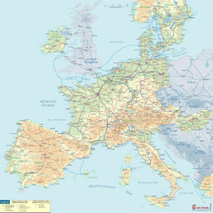 European Railway Map