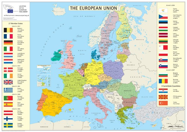 European Parliament Map