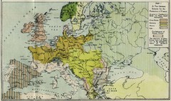 Extinction of France Map 1918