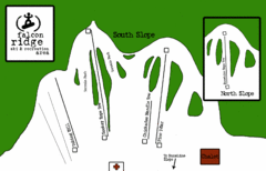 Falcon Ridge Ski Trail Map