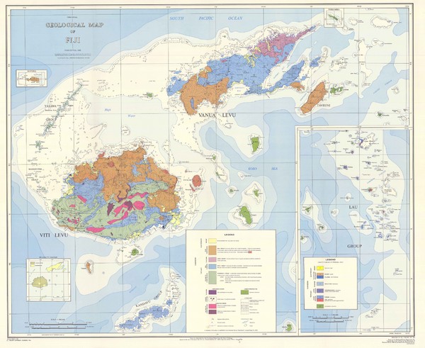 Fiji Geological Map