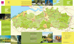 Flanders Camping and Cycling Map