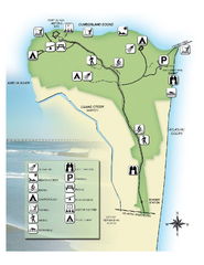 Fort Clinch State Park Map