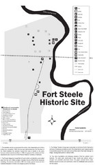 Fort Fred Steele State Historic Site Map