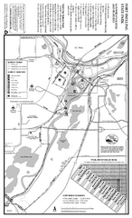 Fort Snelling State Park Summer Map