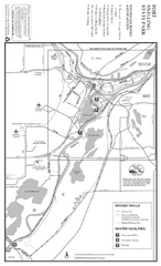 Fort Snelling State Park Winter Map