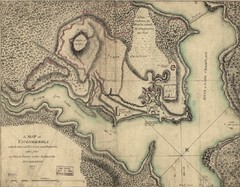 Fort Ticonderoga 1777 Map