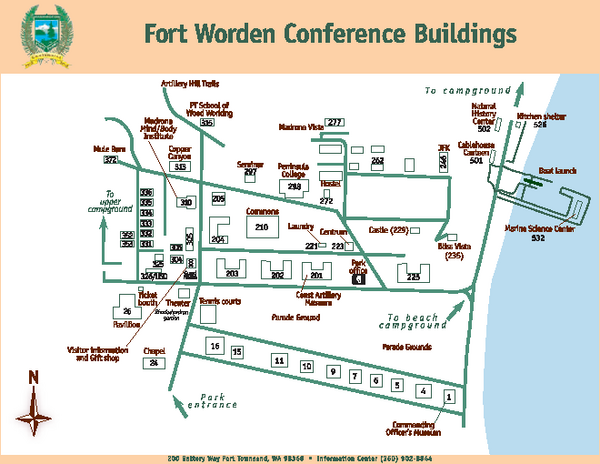 fort carson building map