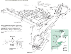 Fortress of Louisbourg Map