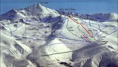 Fox Peak Ski Trail Map