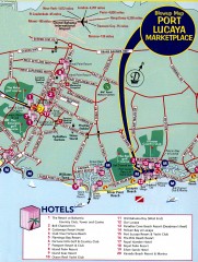 Freeport tourist map