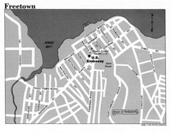 Freetown City Map
