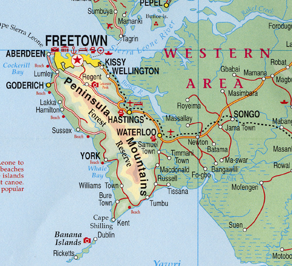 Freetown Map