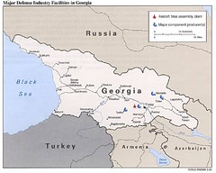 Georgia Defense Facilities Map