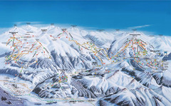 Gerlos Ski Resort Map