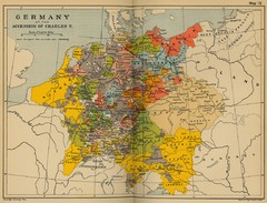 Germany 1519 Historical Map