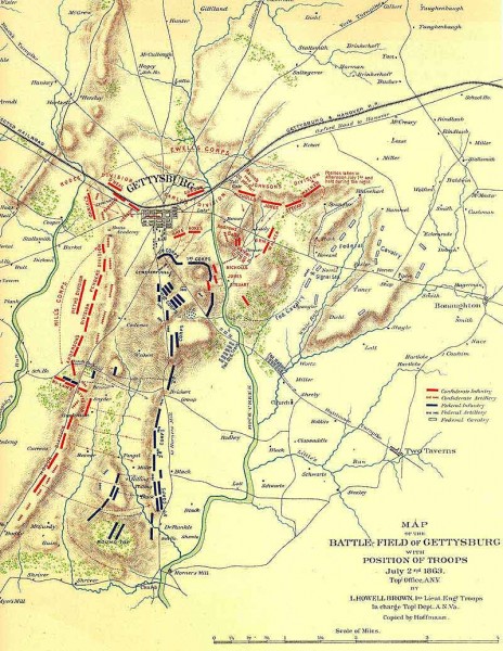 battlefield at gettysburg