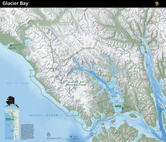Glacier Bay National Park Map