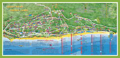 Golden Sands Varna Tourist Map