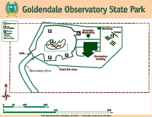 Goldendale State Park Map