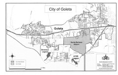 Goleta City Map