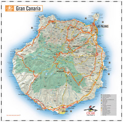 Gran Canaria Tourist Map
