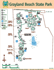 Grayland Beach State Park Map