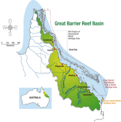 Great Barrier Reef Basin Map