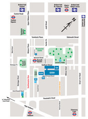 Great Ormond Street Hospital for Children Map