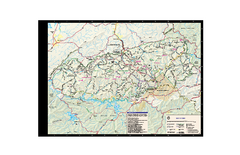 Great Smoky Mountains National Park - Trail map