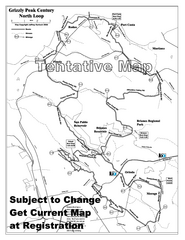 Grizzly Peak Century North Loop Route Map