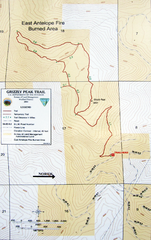 Grizzly Peak Trail Map