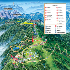 Grouse Mountain Summer Trail Map