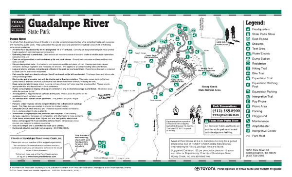 Guadalupe river maps