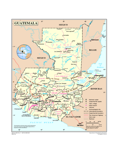 Map Of Guatemala And Belize. View LocationView Map. click for. Fullsize Guatemala Map
