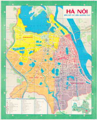 Ha Noi City Map