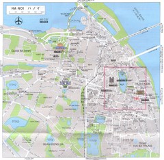 Hanoi City Map