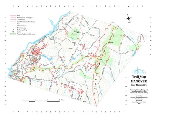 Hanover Trail Map