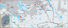 Hardangervidda National Park Route Map