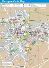 Harrogate Cycling Map