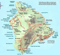 Hawaii Island Map