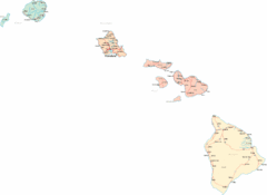 Hawaii Road Map