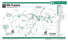 Hill Country, Texas State Park Facility and Trail...