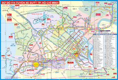 Ho Chi Minh Tourist Map