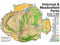 Holyrood Park Map