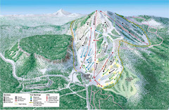 Hoodoo Mountain Ski Trail Map