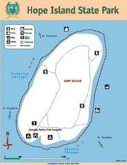 Hope Island State Park Map